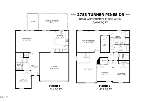 2783 Turner Pines Drive New Hill NC 27562