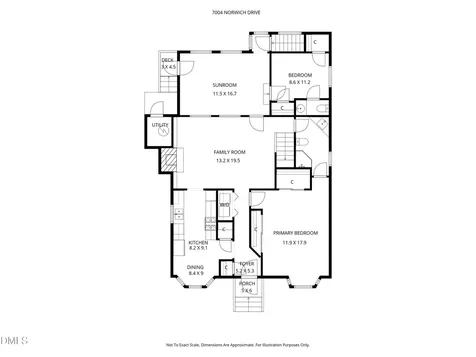 7004 Norwich Drive Raleigh NC 27613