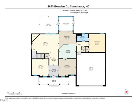 2653 Bowden Drive Creedmoor NC 27522