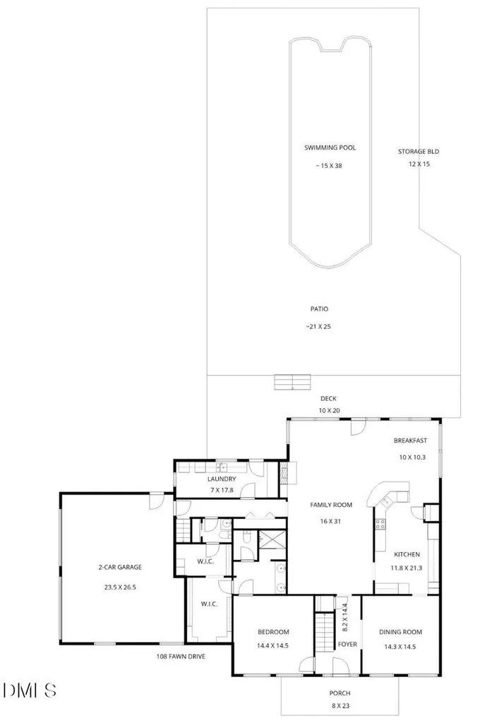 108 Fawn Drive Wake Forest NC 27587