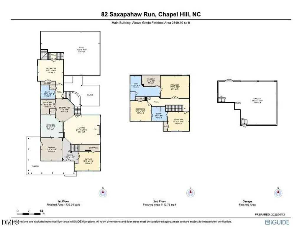 82 Saxapahaw Run Chapel Hill NC 27516