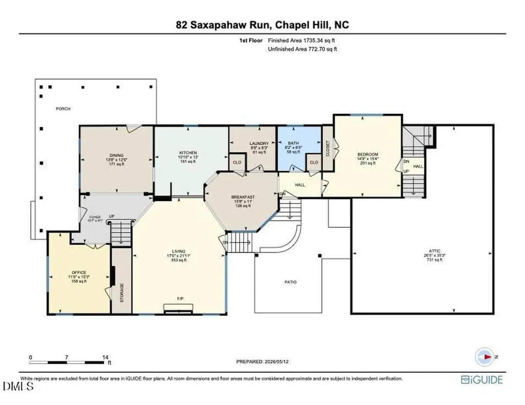 82 Saxapahaw Run Chapel Hill NC 27516