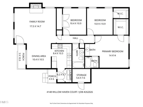 4148 Willow Haven Court Raleigh NC 27616