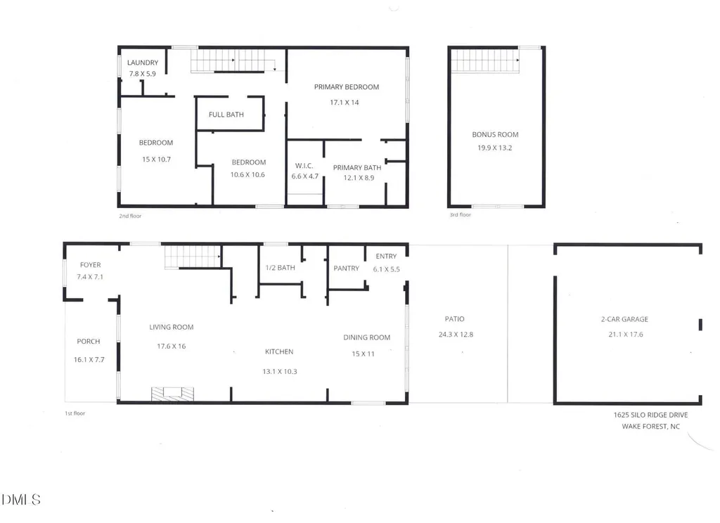 1625 Silo Ridge Drive Wake Forest NC 27587