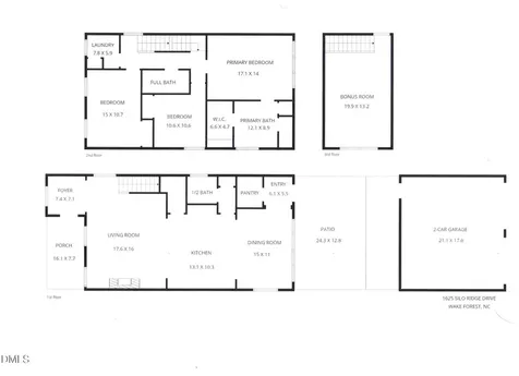 1625 Silo Ridge Drive Wake Forest NC 27587