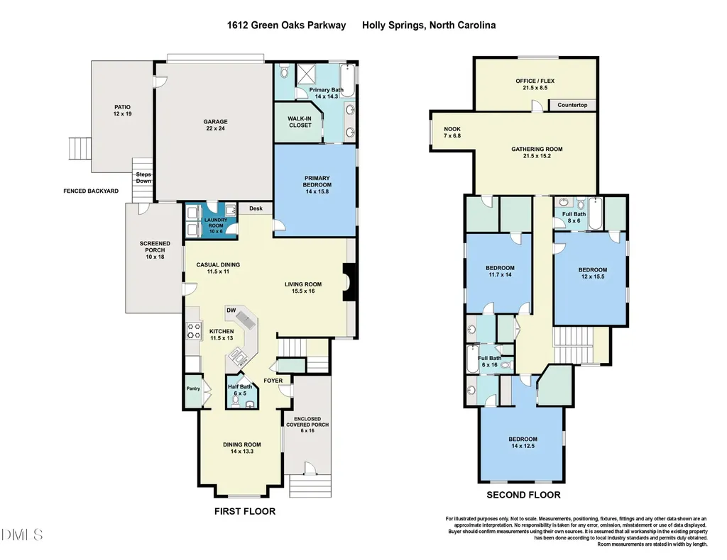 1612 Green Oaks Parkway Holly Springs NC 27540