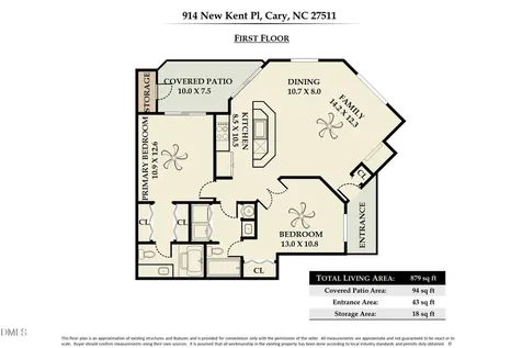 914 New Kent Place Cary NC 27511