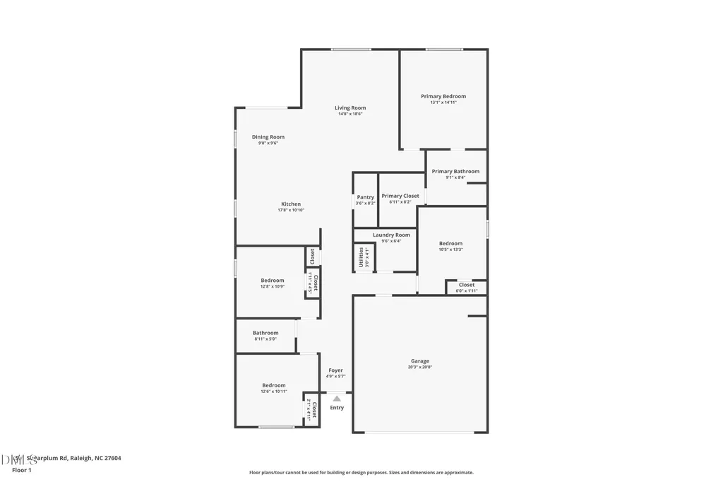 3501 Sugarplum Road Raleigh NC 27604