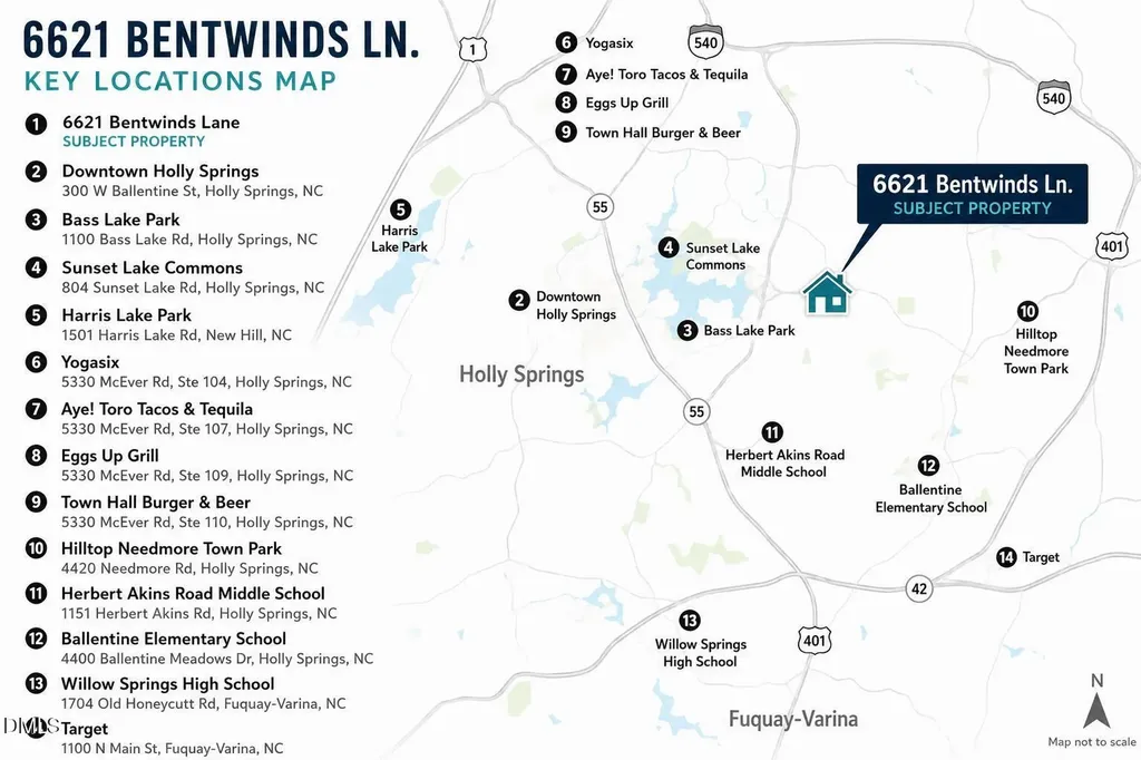6621 Bentwinds Lane Fuquay Varina NC 27526
