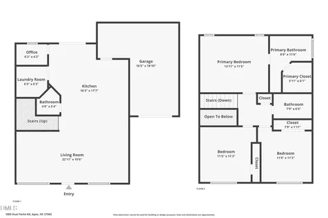 1005 Dual Parks Road Apex NC 27502