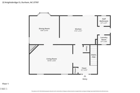 22 Knightsbridge Court Durham NC 27707