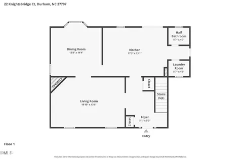 22 Knightsbridge Court Durham NC 27707
