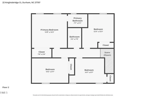 22 Knightsbridge Court Durham NC 27707