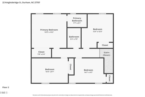 22 Knightsbridge Court Durham NC 27707