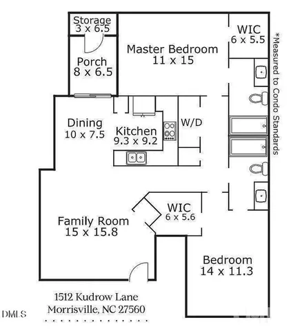 1512 Kudrow Lane Morrisville NC 27560