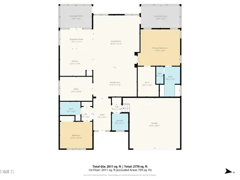 1753 Hasentree Villa Lane Wake Forest NC 27587