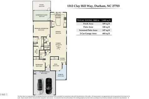 1312 Clay Hill Way Durham NC 27703
