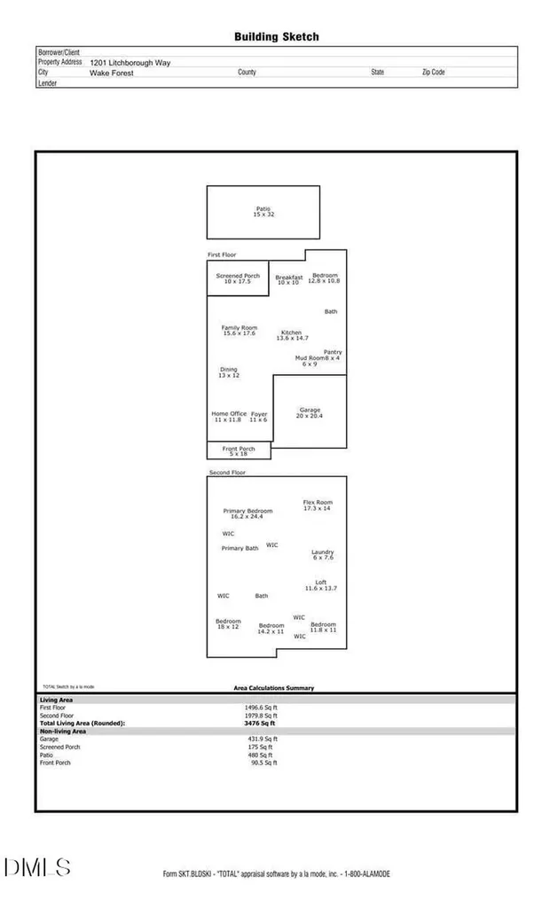 1201 Litchborough Way Wake Forest NC 27587