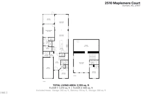 2510 Maplemere Court Durham NC 27703