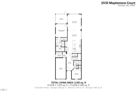 2510 Maplemere Court Durham NC 27703