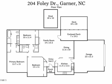 204 Foley Drive Garner NC 27529