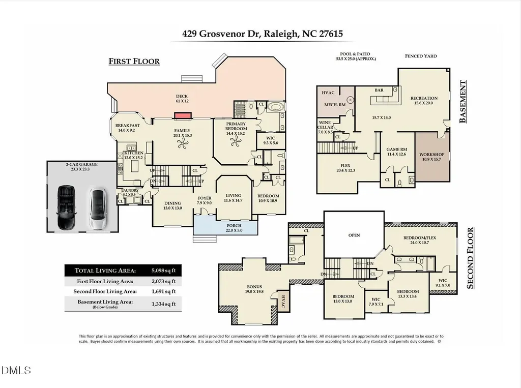 429 Grosvenor Drive Raleigh NC 27615