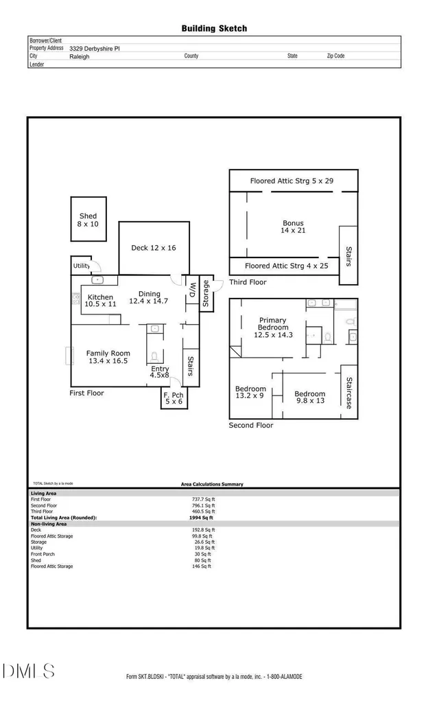 3329 Derbyshire Place Raleigh NC 27604