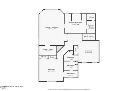 2536 Maxton Crest Drive Apex NC 27539