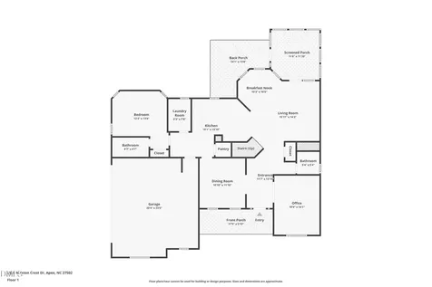 2536 Maxton Crest Drive Apex NC 27539