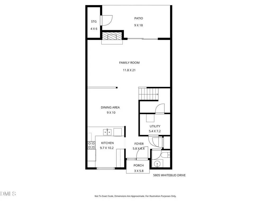 5805 Whitebud Drive Raleigh NC 27609