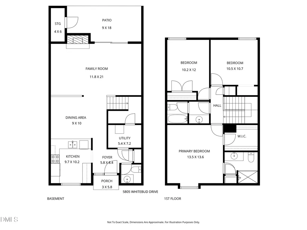 5805 Whitebud Drive Raleigh NC 27609