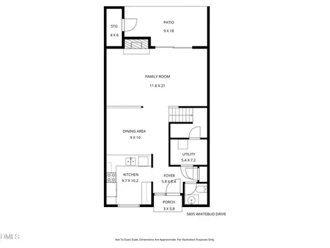 5805 Whitebud Drive Raleigh NC 27609