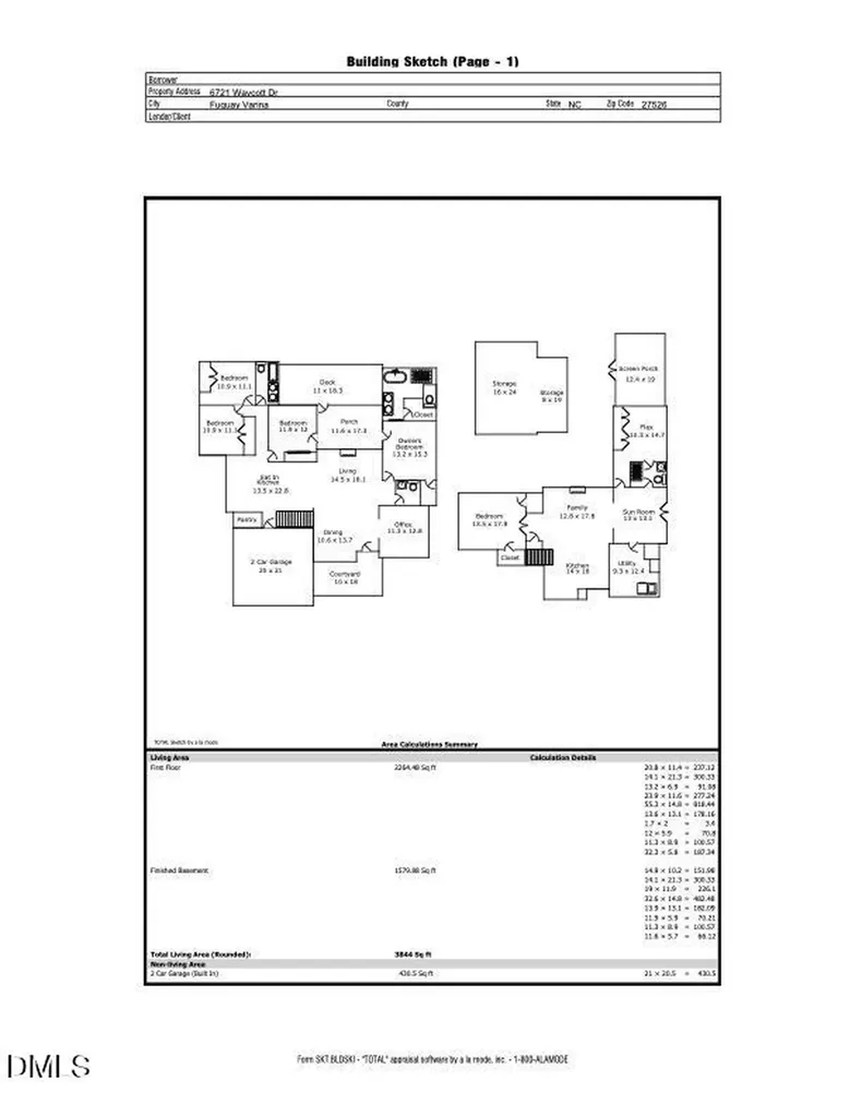 6721 Wavcott Drive Fuquay Varina NC 27526