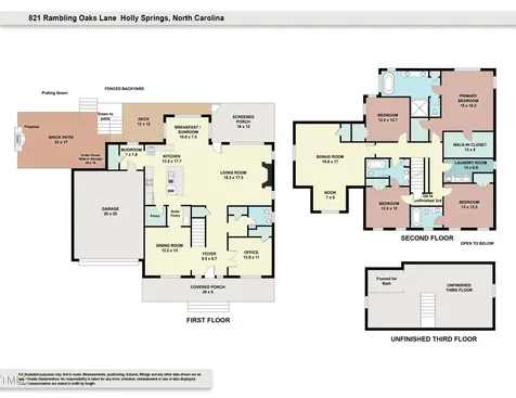 821 Rambling Oaks Lane Holly Springs NC 27540