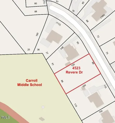 4523 Revere Drive Raleigh NC 27609