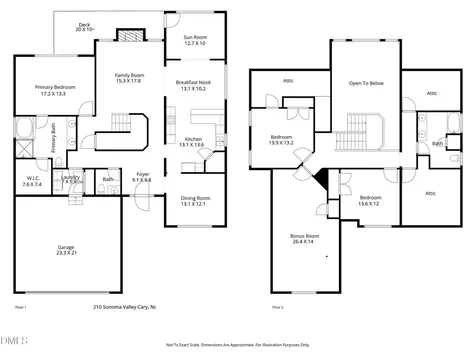 210 Sonoma Valley Drive Cary NC 27518