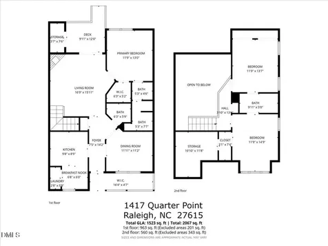 1417 Quarter Point Raleigh NC 27615