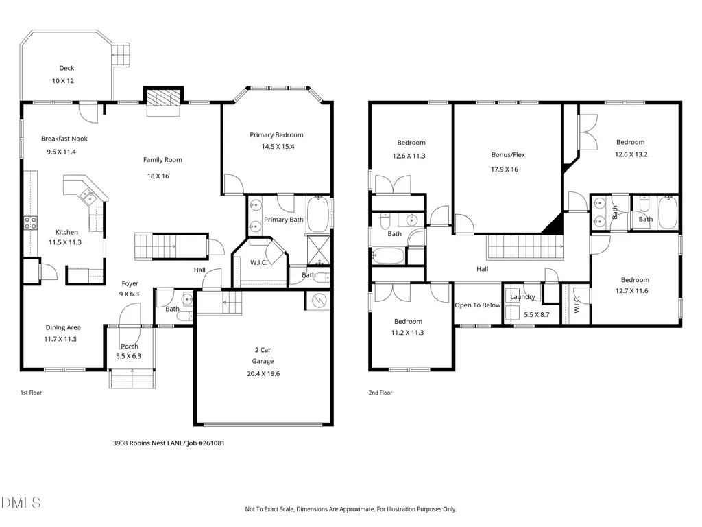 3908 Robins Nest Lane Wake Forest NC 27587