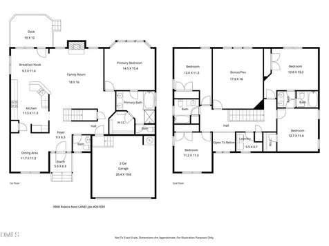 3908 Robins Nest Lane Wake Forest NC 27587