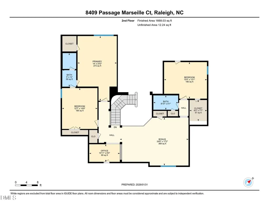 8409 Passage Marseille Court Raleigh NC 27615