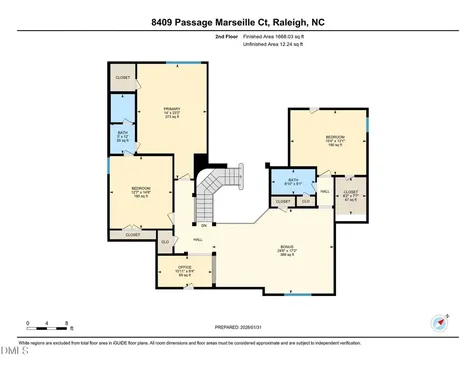8409 Passage Marseille Court Raleigh NC 27615