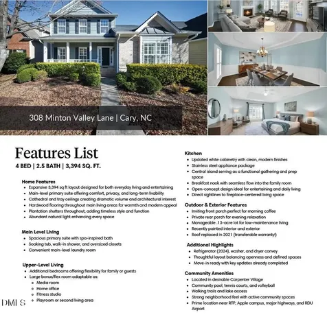 308 Minton Valley Lane Cary NC 27519