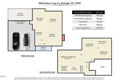 2604 Farlow Gap Lane Raleigh NC 27603