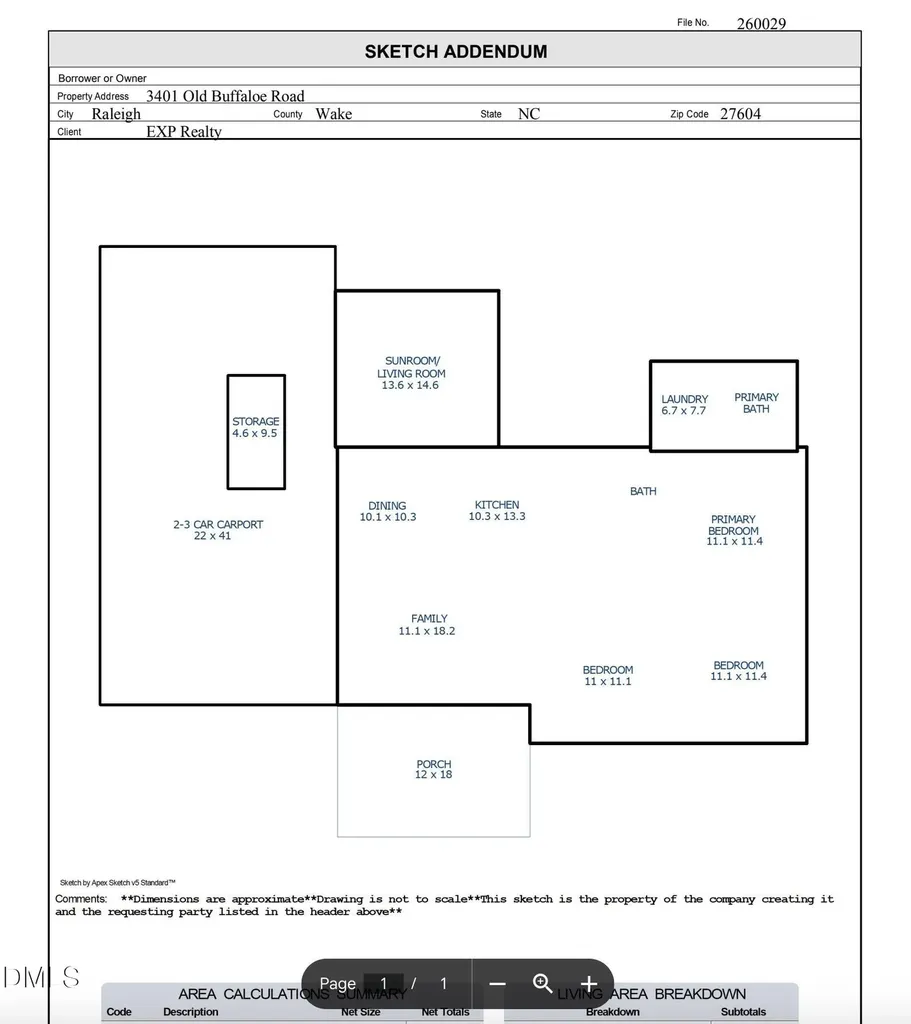 3401 Old Buffaloe Road Raleigh NC 27604