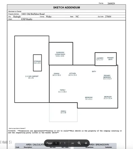3401 Old Buffaloe Road Raleigh NC 27604