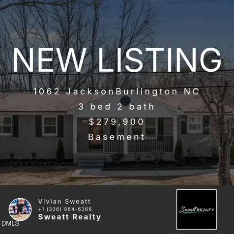 1062 Jackson Street Burlington NC 27217