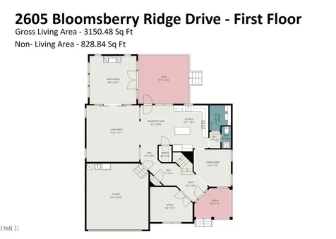 2605 Bloomsberry Ridge Drive Fuquay Varina NC 27526