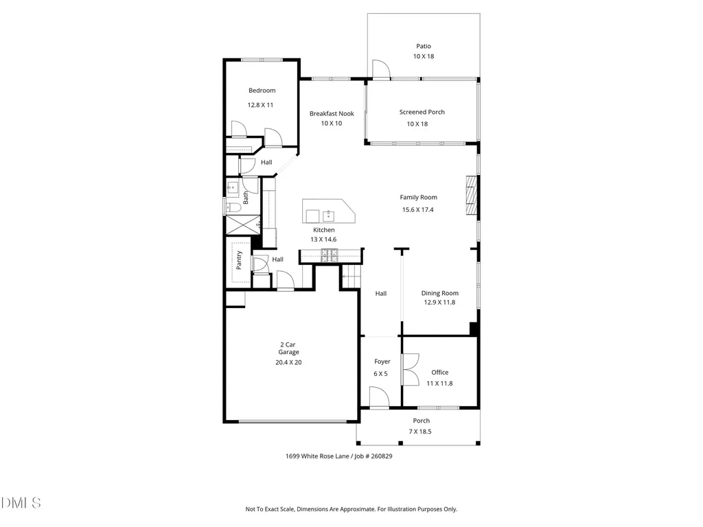1699 White Rose Lane Wake Forest NC 27587