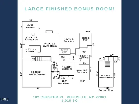 102 Chester Place Pikeville NC 27863
