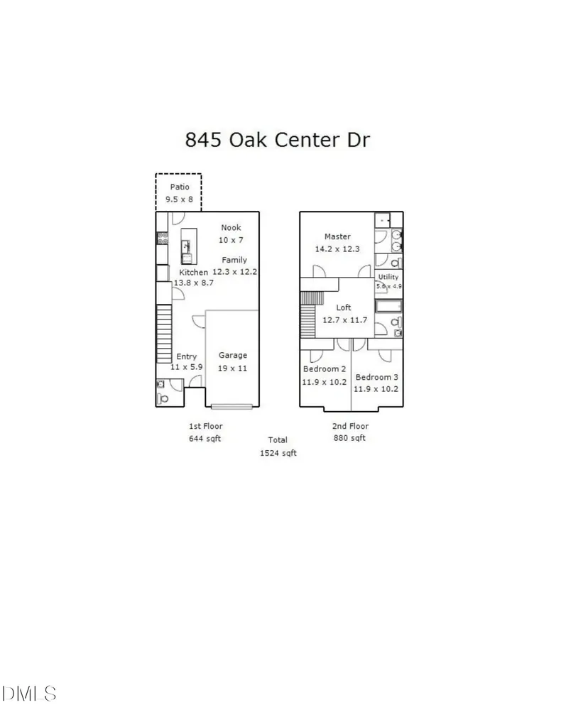 845 Oak Center Drive Raleigh NC 27610
